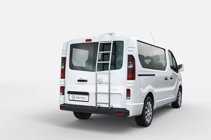 Stege bakdörr, Opel Vivaro 2014-2019 - Takkorg och stege till transportbil - 8020102646 - 1