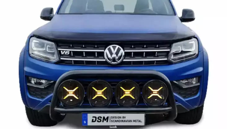Frontbåge Volkswagen Amarok inkl. 4st LuminaLights Rebellion - Volkswagen - 8020103786 - 1