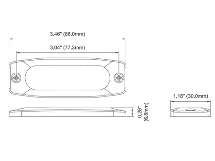 Axixtech LP3 varningsljus - Blixtljus - 8020120247 - 1
