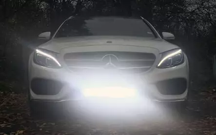 MB C-klass Ledramp + modellanpassat fäste - Mercedes-Benz - 8020100317 - 1