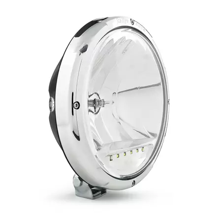 Hella 3003 extraljus med LED-positionljus, Krom ram, Ref.25 - Halogen-extraljus - 3030210007 - 1