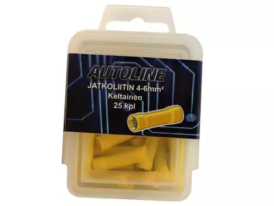 Skarvstycke, Gul, 25st skarvstycken - Kabelkopplingar - 3050120367 - 2