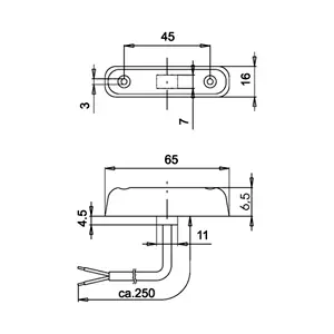 LED-markeringsljus 4XLED, Jokon - LED-positionsljus - 4040110137 - 1