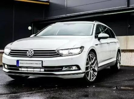 VW Passat LED Ramp Bakom grill + fäste - Volkswagen - 8020100257 - 1