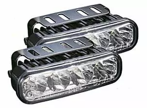 LED-varselljus serie, 4LED, 12-24V - DRL varselljus - 3040120007 - 1