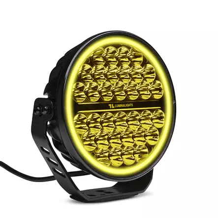 LuminaLights Defender+ MAX 9 Amber Spot - LED-extraljus - 8020105207 - 1