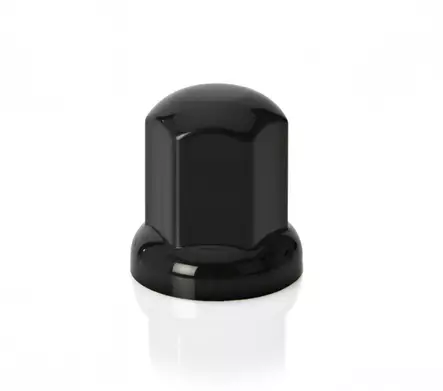 Hjulmutterkåpa Svart 33mm Standard - Hjulsidor & Fälginsatser - 8020111957 - 1