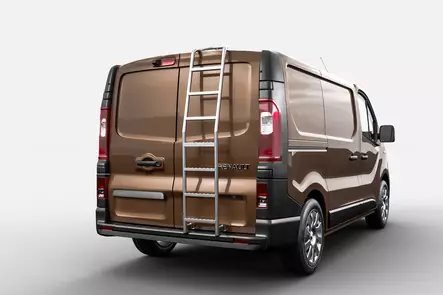Stege bakdörr, Renault Trafic 2014-2022- - Takkorg och stege till transportbil - 8020102647 - 1