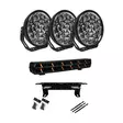 Extraljuspaket W9 DARK EDITION 3-Pack Optibeam Edition - LED-ramper - 8020120197 - 1