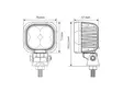 BullBoy Agriline 40W 360 Arbetsljus - Led-arbetsbelysning - 8020112727 - 6