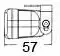 LED-varselljus serie, 4LED, 12-24V - DRL varselljus - 3040120007 - 3