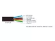 Optibeam Dark Phantom Ø155 mm bakljus, 5 m kabel, ADR - Led-bakljus - 8020120967 - 6