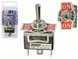 Vippströmställare on-off-on 12V, Autoline - Strömbrytare - 3050120727 - 1
