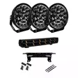 Extraljuspaket W9 DARK EDITION 3-Pack Optibeam Edition - LED-ramper - 8020120197 - 2