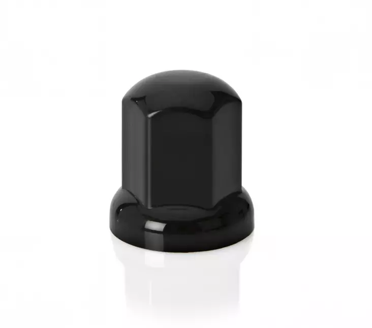 Hjulmutterkåpa Svart 33mm Standard - Hjulsidor & Fälginsatser - 8020111957 - 1
