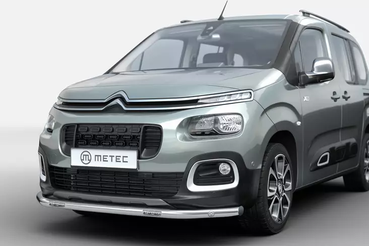 Frontrör (LED), Citroen Berlingo 2018-2020-, Ø60mm, Metec - Frontrör till transportbil - 8020102487 - 1