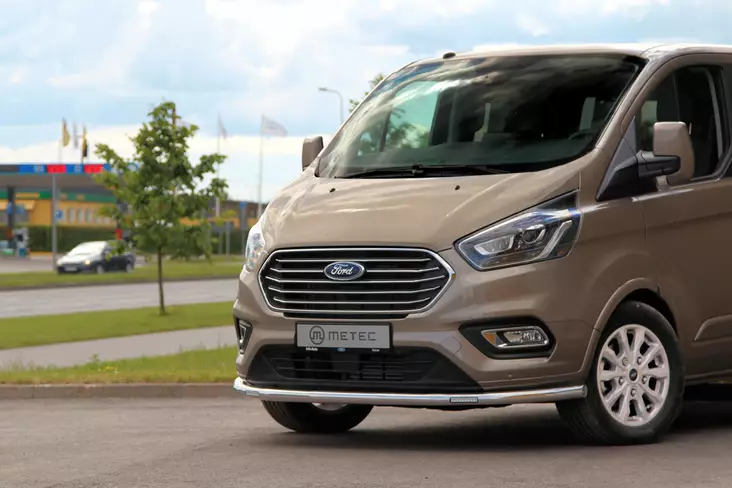 Frontrör (LED), Ford Transit Custom 2018-2020-, Ø60mm, Metec - Frontrör till transportbil - 8020102367 - 1