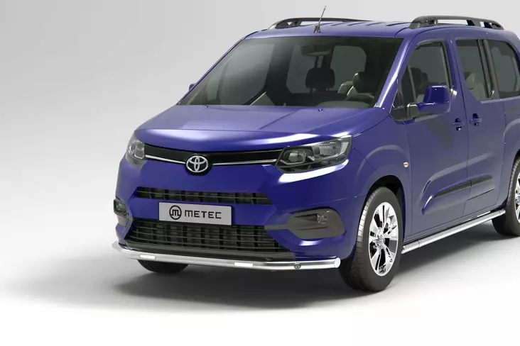 Frontrör (LED), Toyota Proace City 2020-, Ø60mm, Metec - Frontrör till transportbil - 8020102507 - 1