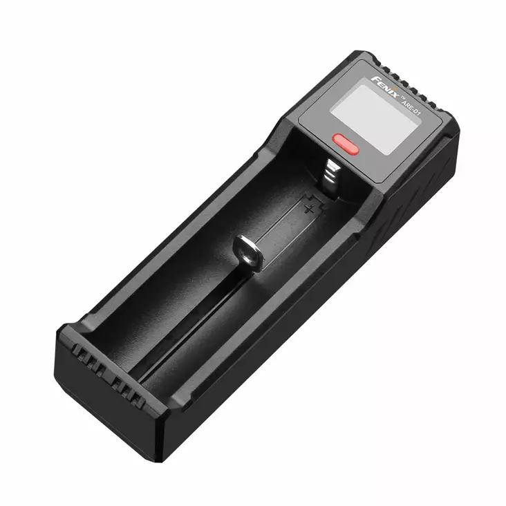 Fenix ARE-D1 batteriladdare, 1 plats - Laddare för 18650 batterier - 8020101957 - 1
