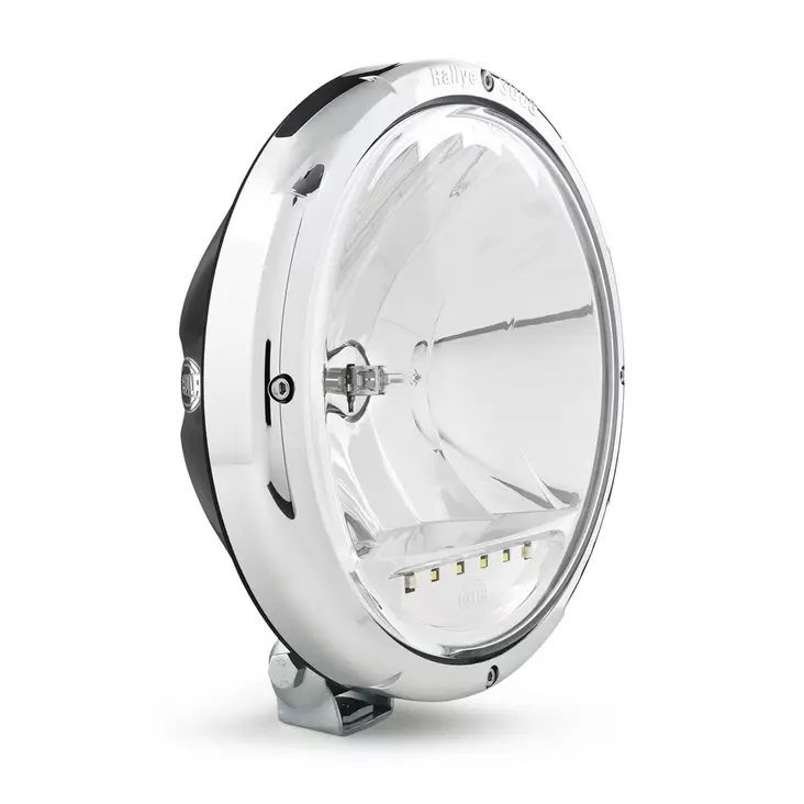 Hella 3003 extraljus med LED-positionljus, Krom ram, Ref.25 - Halogen-extraljus - 3030210007 - 1