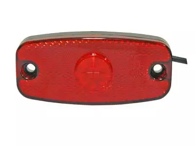 LED-markeringsljus 4xLED, röd 24V, 5m sladd - LED-positionsljus - 4040110057 - 1