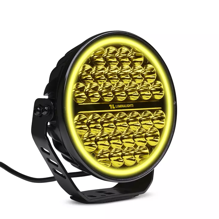 LuminaLights Defender+ MAX 9 Amber Spot - LED-extraljus - 8020105207 - 1