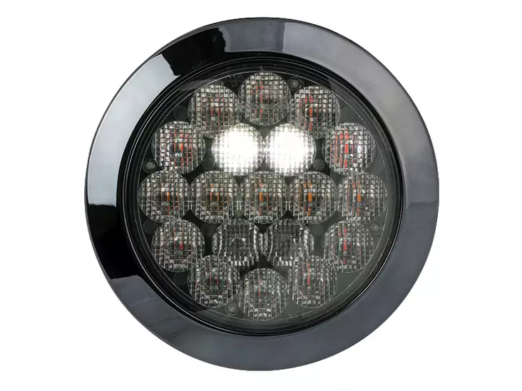 Optibeam Dark Phantom Ø155 mm bakljus, 5 m kabel, ADR - Led-bakljus - 8020120967 - 1