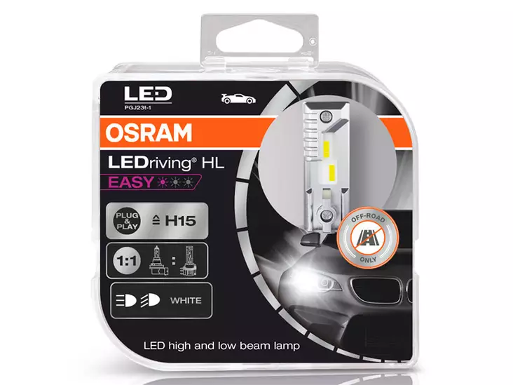 Osram HL Easy H15 LED-lampa, par - LED konverteringskit - 8020107777 - 1