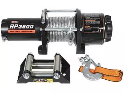 IronX, 12V elektrisk vinsch 1589kg - Vinschar 12V - 9010220027 - 1
