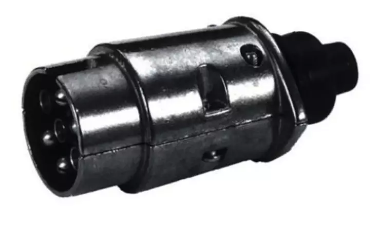 Adapter Plug 7-polig med stålhölje - Led-bakljus - 8020112227 - 1
