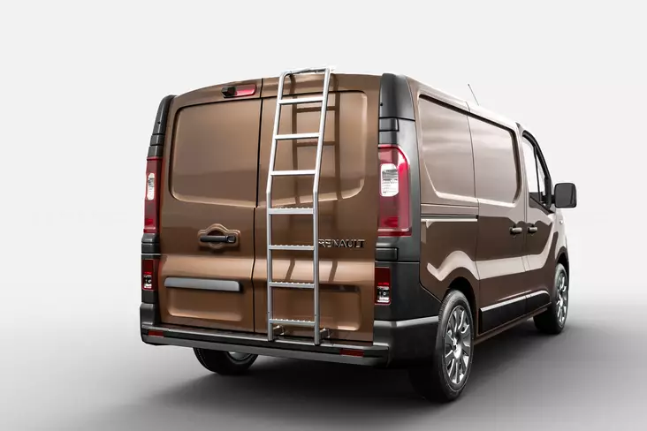Stege bakdörr, Renault Trafic 2014-2022- - Takkorg och stege till transportbil - 8020102647 - 1