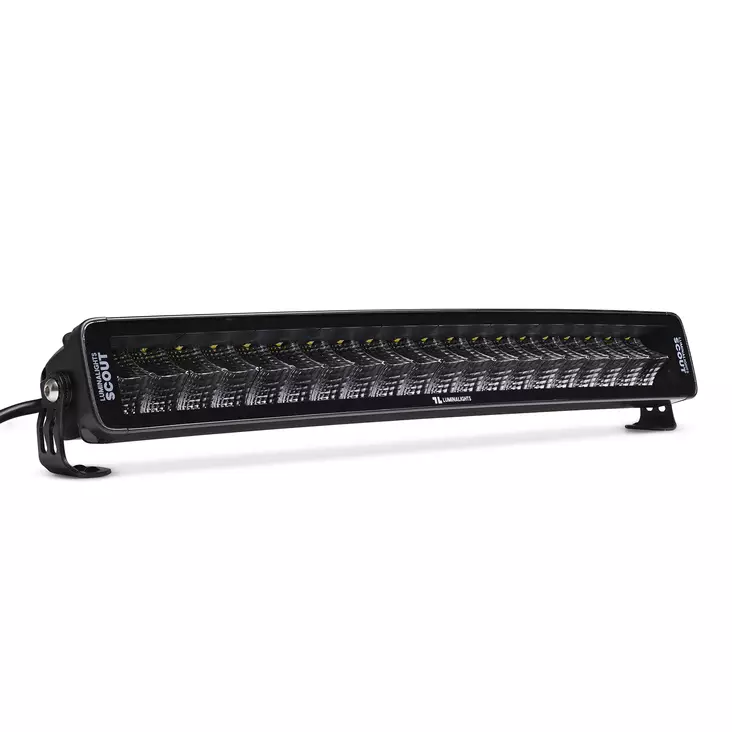 Arbetsljusramp LuminaLights Dark Work Dual 600 Curved LED – 561 mm Flood Beam - Led arbetsramper - 8020105267 - 1