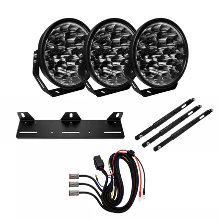 3-Pack W9 Phoenix DARK EDITION led-extraljuspaket - Extraljuspaket - 8020107338 - 2