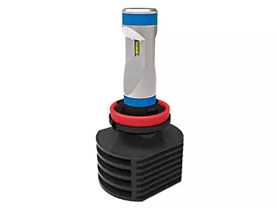 H9 Power LED-lampa 25W, 12V-24V - LED konverteringskit - 8020105098 - 1
