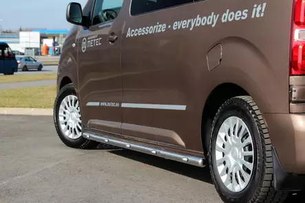 Sidorör (LED) Toyota Proace 2016- - Sidorör till transportbil - 8020102438 - 1