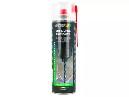 Motip Skär- och Borrolja Spray 500 ml - Smörjning och skydd - 8020109708 - 1