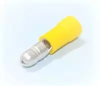 Rund kontakt, isolerad 2,63 - 6,64 hane, 10 st - Kabelkopplingar - 6011000508 - 2