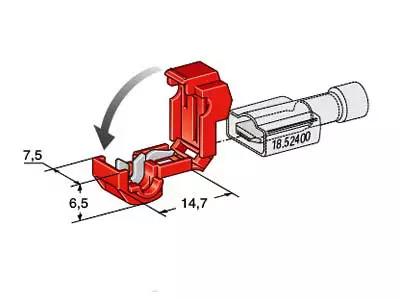 Rånkontaktset T-modell - Kabelkopplingar - 8020103838 - 2