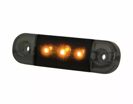 Dark Knight Slim Sidomarkering 3 Led Orange - LED-positionsljus - 8020104178 - 1