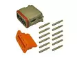 Deutsch DT 12-stift. 0,5 till 1,5 mm2 - Deutsch kontakt - 2040120068 - 2