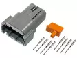 Deutsch DTM 8-stift. 0,5 mm2 kontaktsats hane/hona - Deutsch kontakt - 2040120078 - 1
