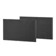 EcoFlow 2 x 100W Rigid Solpanel Combo - Powerstation tillbehör - 8020107998 - 1