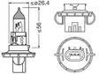 H13 Osram Original 60/55W halogen - H8, H9, H10, H11, H13, H15 - 8020105078 - 3
