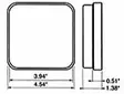 LED-bakljus blinkers 10-30V -49LED - Led-bakljus - 4030120018 - 2