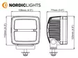 LED Arbetsbelysning Nordic Lights Scorpius N42 - Led-arbetsbelysning - 8020105038 - 3