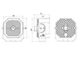 Optibeam Octax 5.0 Ambient led arbetsljus - Led-arbetsbelysning - 8020105888 - 9