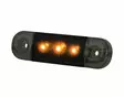 Dark Knight Slim Sidomarkering 3 Led Orange - LED-positionsljus - 8020104178 - 1