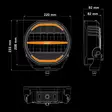 Strands Nuuk D-Line 9" LED-extraljus - LED-extraljus - 8020120698 - 4