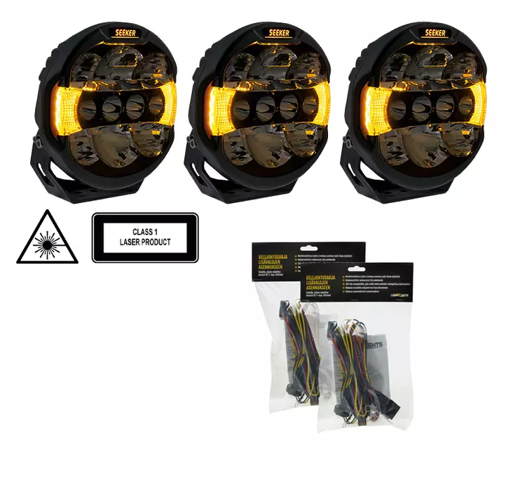 3-Pack Seeker Quantum LEDZER - Extraljuspaket - 8020104718 - 1