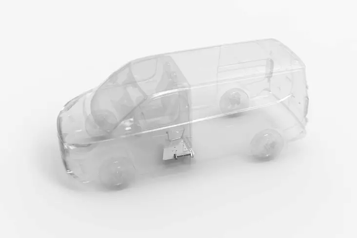 Hasplåt AdBlue Ford Transit Custom 2023- - Underkörningsskydd - 8020109608 - 1